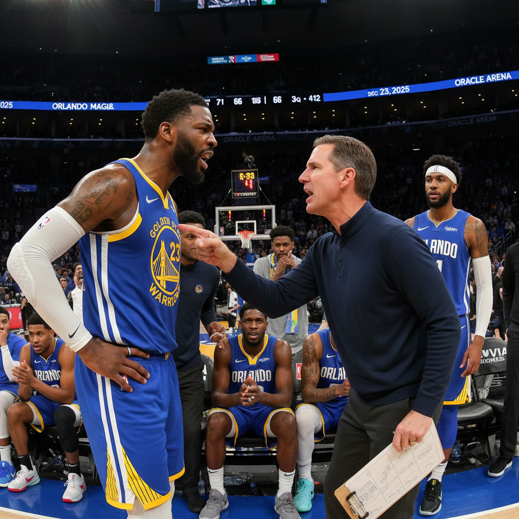 Draymond Green Reaction to Steve Kerr: Heated Exchange During Warriors vs. Magic Resolved